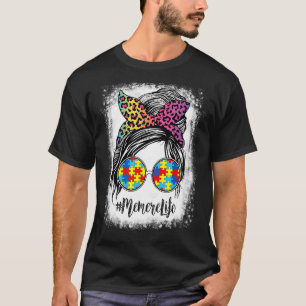 Memere Life Bleached Memere Life Rainbow Leopard M T-Shirt