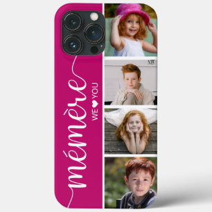 Mémère We Love You Photo iPhone 13 Pro Max Case