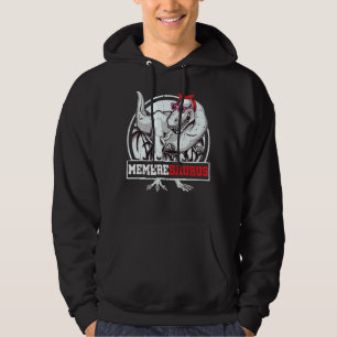 MemereSaurus Rex Dinosaur Memere Saurus Family Hoodie