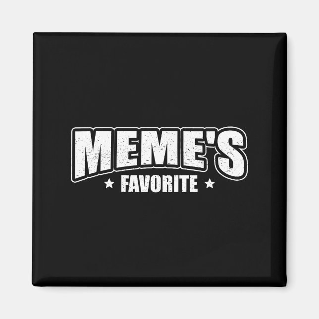 Meme's Favorite  Magnet (Front)