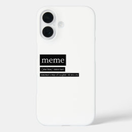 Memes – Pronunciation & Definition T-Shirt iPhone 16 Case