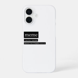 Memes – Pronunciation & Definition T-Shirt iPhone 16 Case
