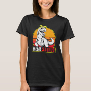 Memesaurus Rex Dinosaur Meme Saurus Family Matchin T-Shirt