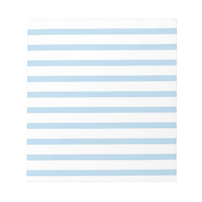 Memo Pad with Blue Stripes Business  Classic (Front)
