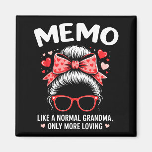 Memo Valentine Quote For Loving Grandma With Cute Magnet