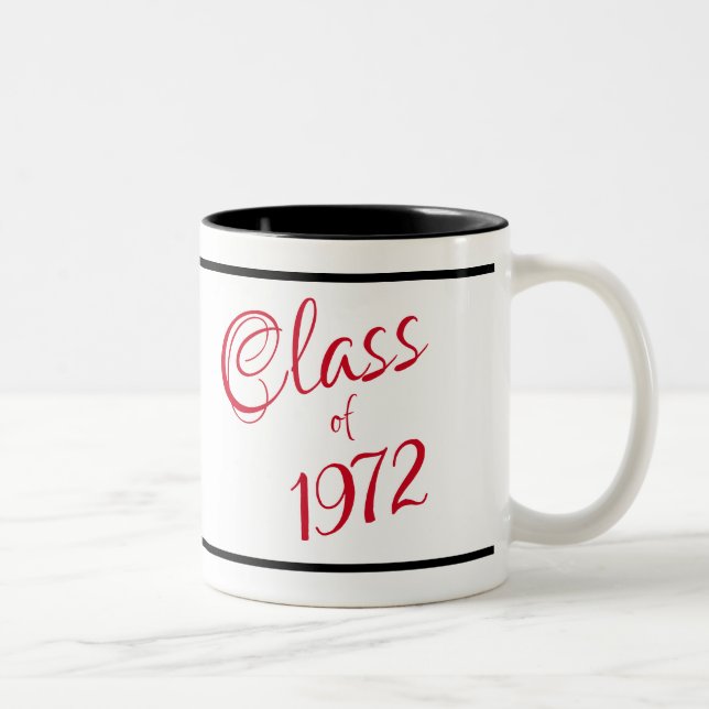 Memorable gift! Class of 1972 reunion mug (Right)
