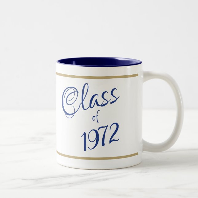 Memorable gift! Class of 1972 reunion mug (Right)