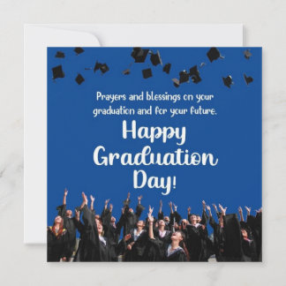 memorable Happy Graduation Day invitation card 