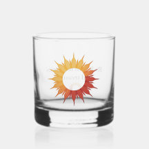 Memorable whiskey glass