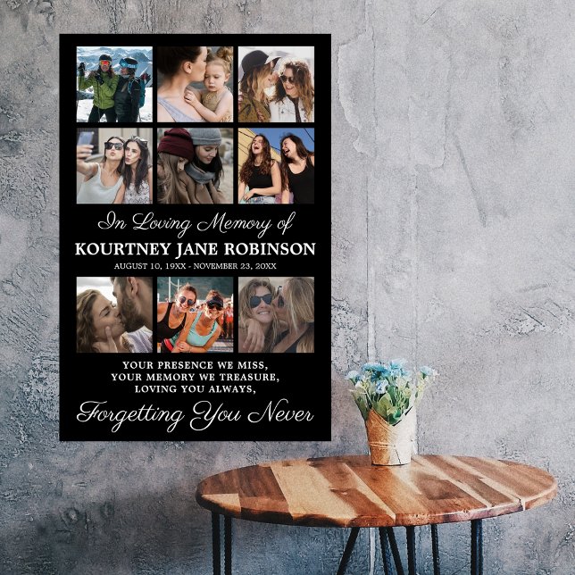 Memorial 9 Photo Collage Poster (Creator Uploaded)