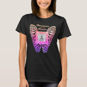 Memorial   Add Photo Butterfly Wings T-Shirt