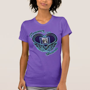 Memorial   Add Photo Heart Angel Wings T-Shirt