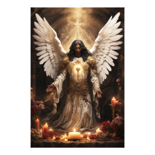 *~* Memorial Archangel Azrael Funeral AP47 Photo Print