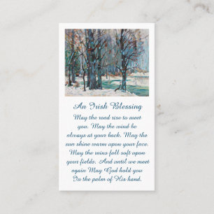 Memorial Blessing Prayer Card