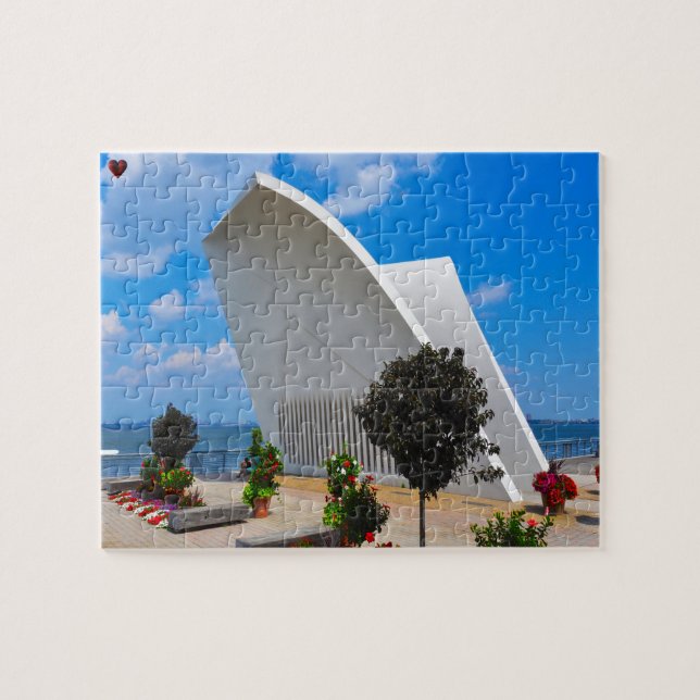 Memorial Bridge Staten Island Jigsaw Puzzle (Horizontal)