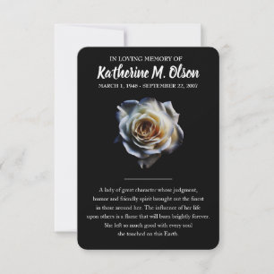 Memorial Card