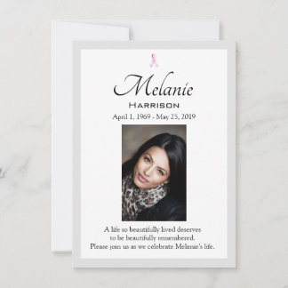 Memorial Card