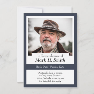 Memorial Card