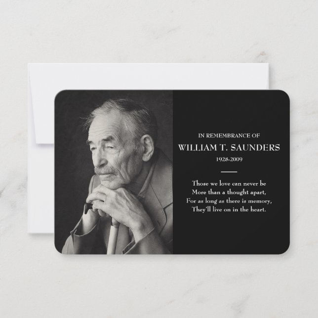 Memorial Card (Front)