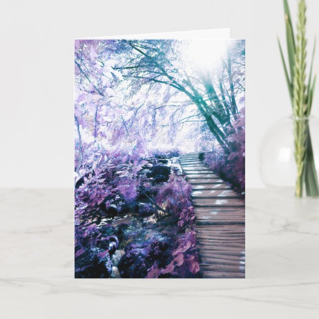 memorial card enchanted path (Front)