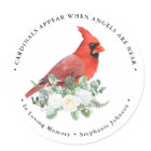 Memorial Cardinals Appear A Floral Funeral Favour 