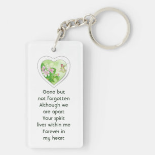 Memorial, Celebration of Life, Hummingbird Key Ring