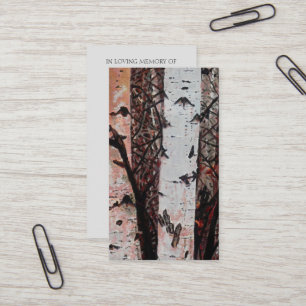 Memorial Celebration of Life Picture Card