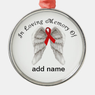 Memorial Christmas Ornament AIDS Awareness
