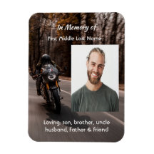 Memorial Custom Photo Motorcycle Biker 