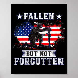 Memorial day 2021 fallen not forgotten american Me Poster