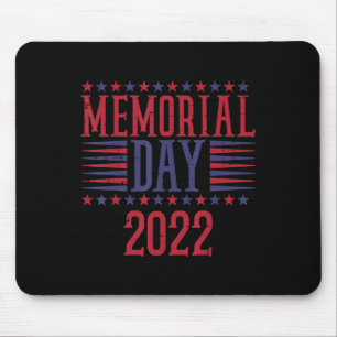 Memorial Day 2022 Vintage Patriotic Veteran Men Wo Mouse Pad