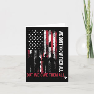 Memorial Day 2022 We Dont Know Them All But We Card