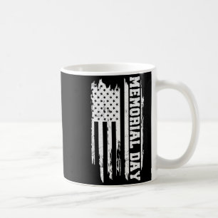 Memorial day american flag military veterans Memor Coffee Mug