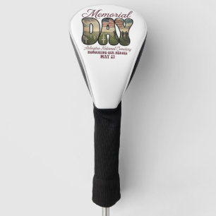 Memorial Day Arlington National Cemetery Golf Head Cover