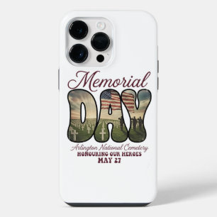Memorial Day Arlington National Cemetery iPhone 14 Pro Max Case