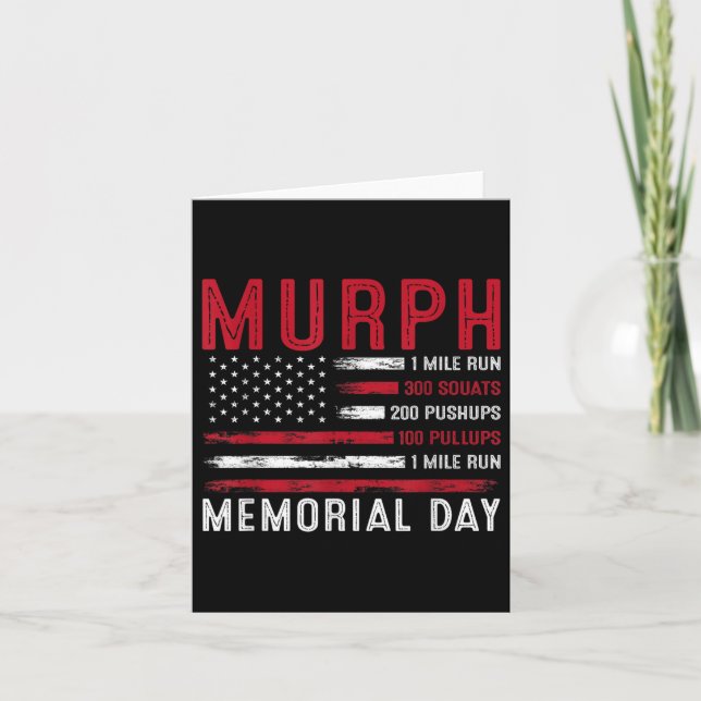 Memorial Day  Card (Front)