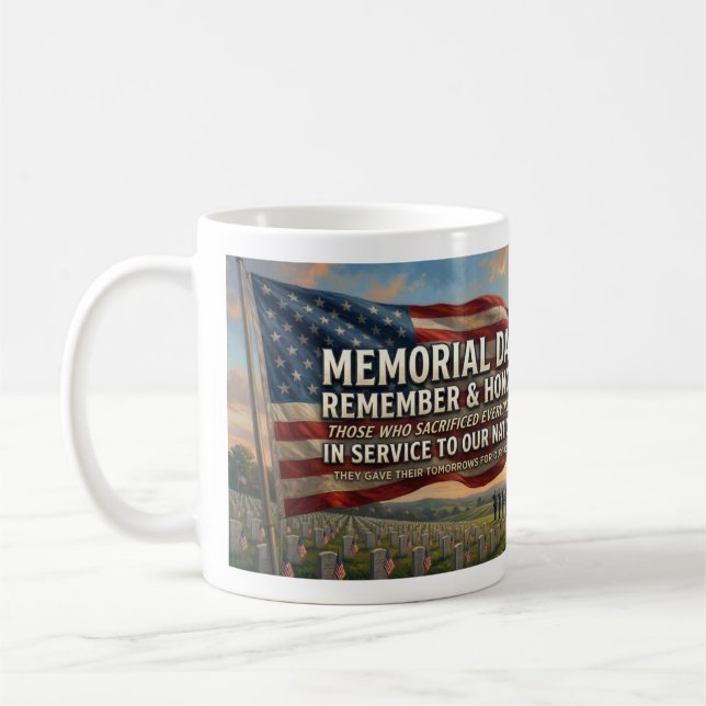 Memorial Day   Coffee Mug (Left)