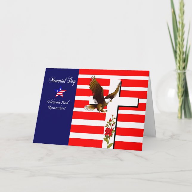 Memorial Day, general Greeting Card (Front)