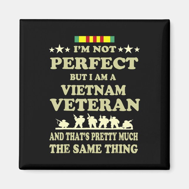 Memorial Day Gift Veteran's Day Vietnam Veteran  Magnet (Front)