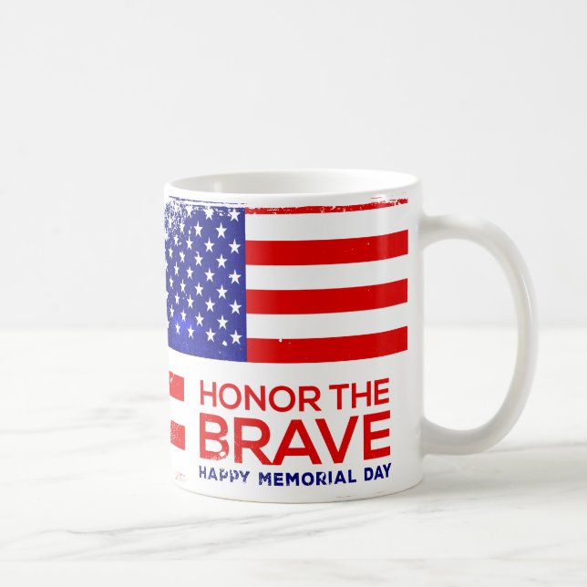 Memorial Day grunge Coffee Mug (Right)
