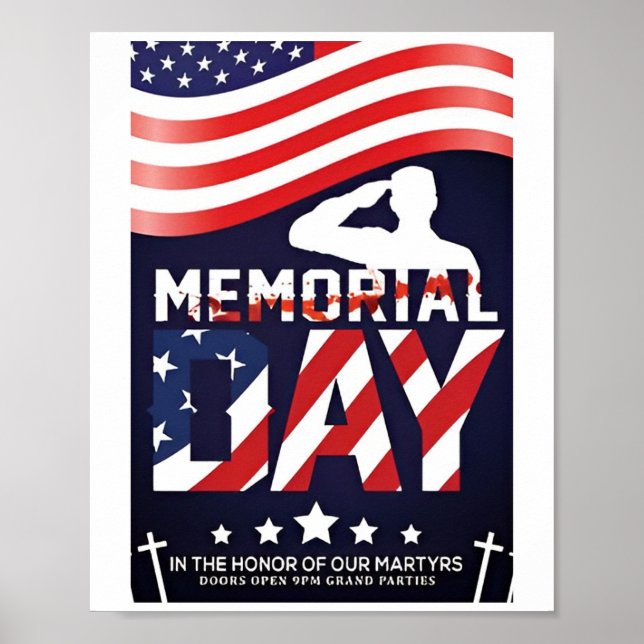 Memorial Day hero Poster (Front)