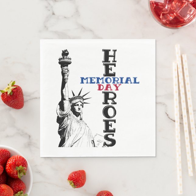 Memorial Day heroes  Napkin (Insitu)