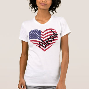 memorial day independence day love american flag T T-Shirt