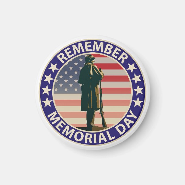 Memorial Day Magnet (Front)