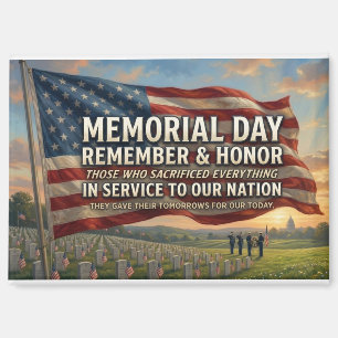 Memorial Day Magnet