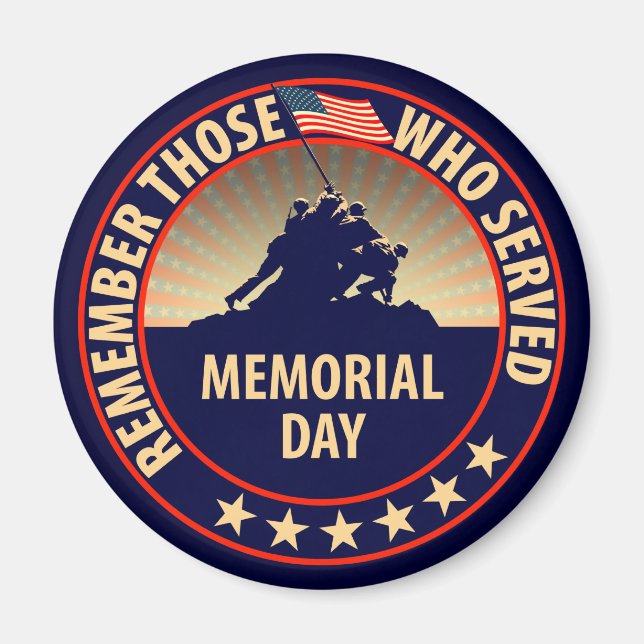 Memorial Day Magnet (Front)