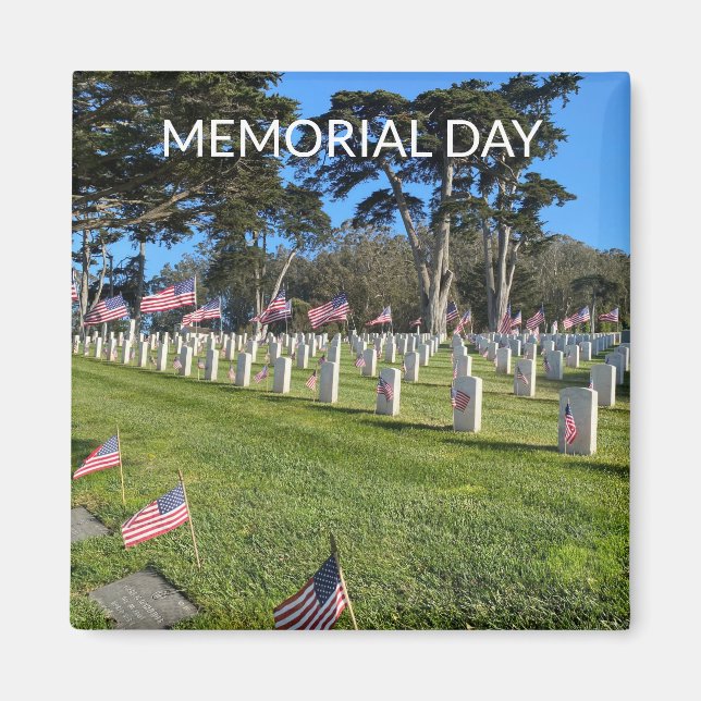 Memorial Day Magnet (Front)