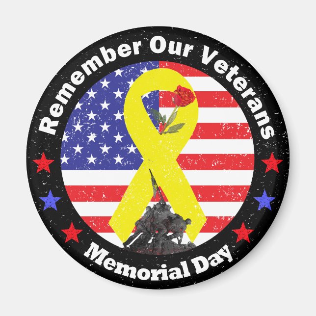 Memorial Day Magnet (Front)