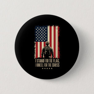 Memorial day, may we never forget freedom isn’t Me 6 Cm Round Badge