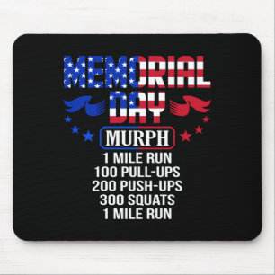 Memorial day murph military service Memorial day m Mouse Pad
